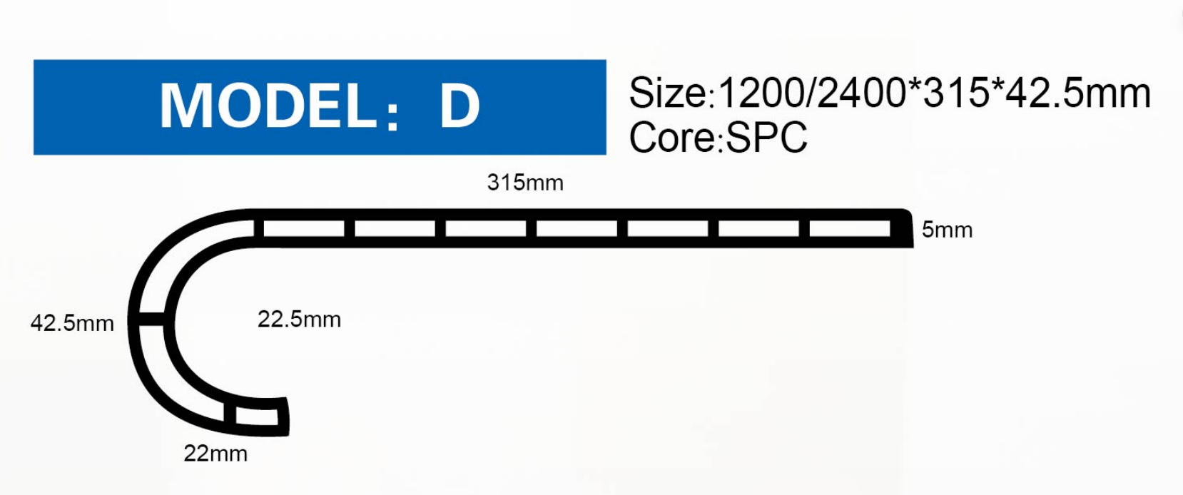 ST D# / Πέλμα σκάλας / Πυρήνας SPC / Εξάρτημα