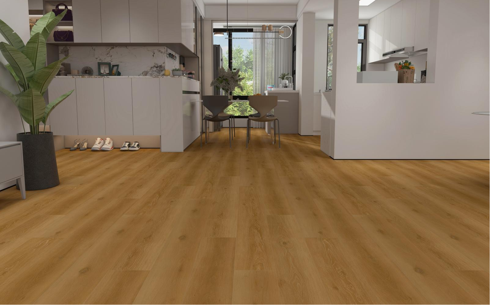 E58-35# / EIR Wood Series / SPC Flooring